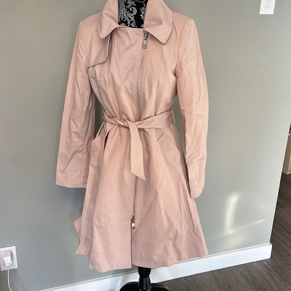 Karl Lagerfeld New Trench Coat Blush Pink